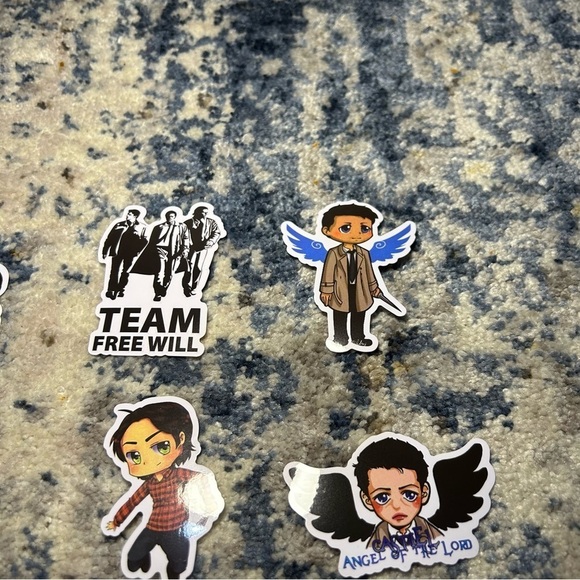 Supernatural 20 No Repeat Stickers - Picture 4 of 7